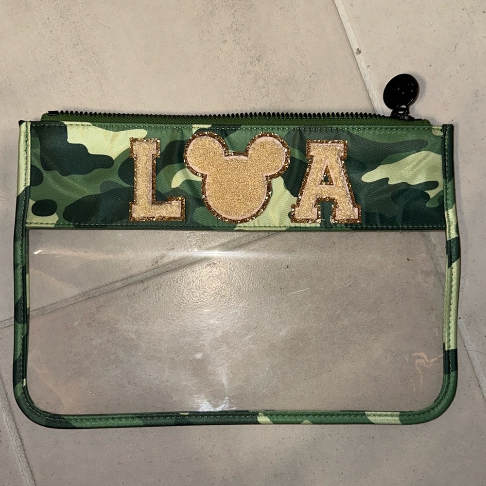 Stoney Clover Customized Camo Clear Flat Pouch